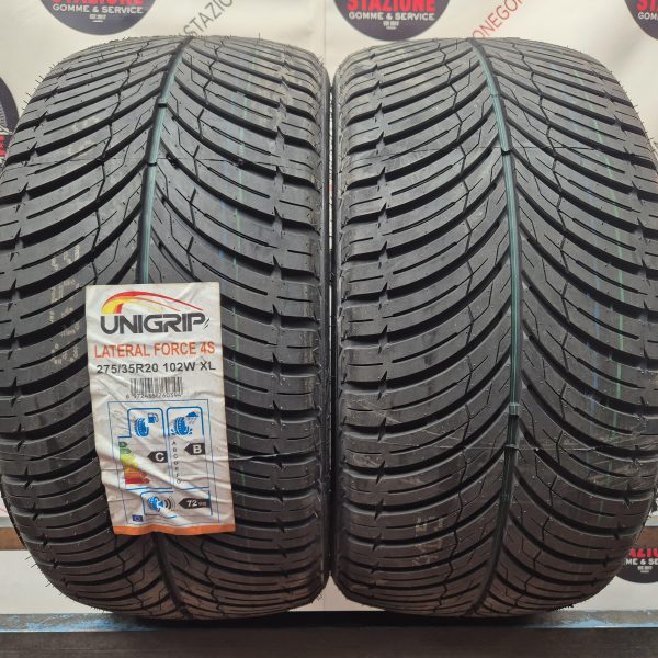 Pneumatico - Gomme pneumatici 4 stagioni UNIGRIP 275/35 R20