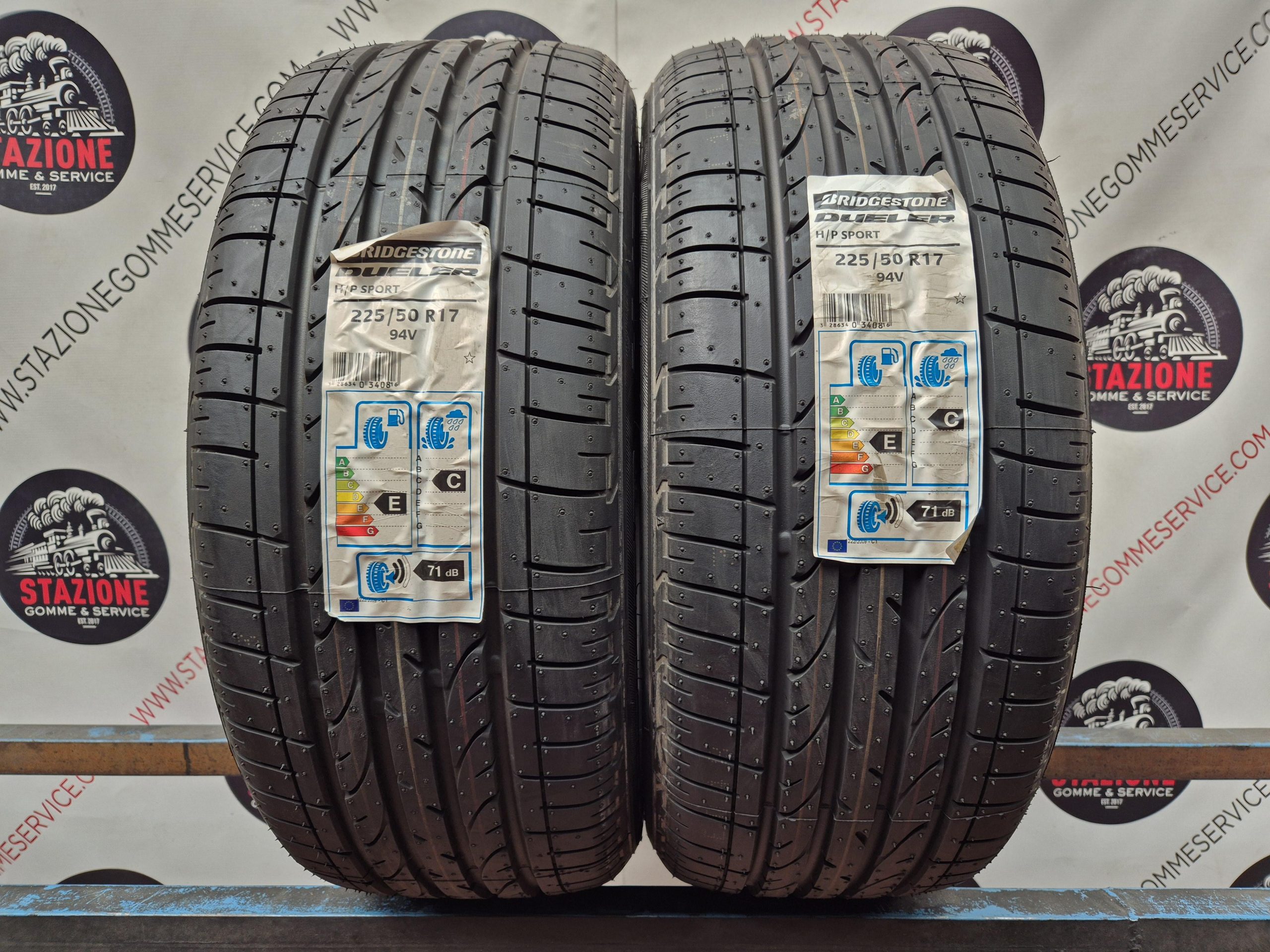 Pneumatico - Gomme pneumatici estivi BRIDGESTONE 225/50 R17 Pneumatico - Gomme pneumatici estivi BRIDGESTONE 225/50 R17