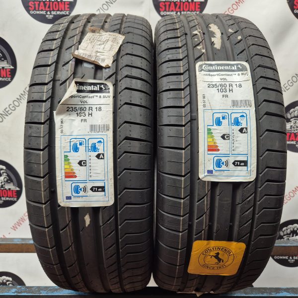 Pneumatico - Gomme pneumatici estivi CONTINENTAL 235/60 R18