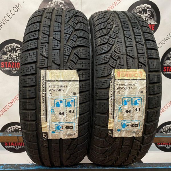 Pneumatico - Gomme pneumatici invernali PIRELLI 205/55 R17