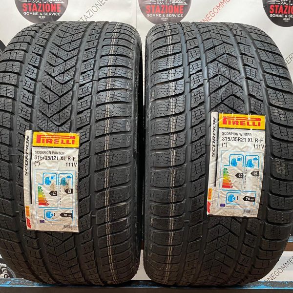 Pneumatico - Gomme pneumatici invernali PIRELLI 315/35 R21
