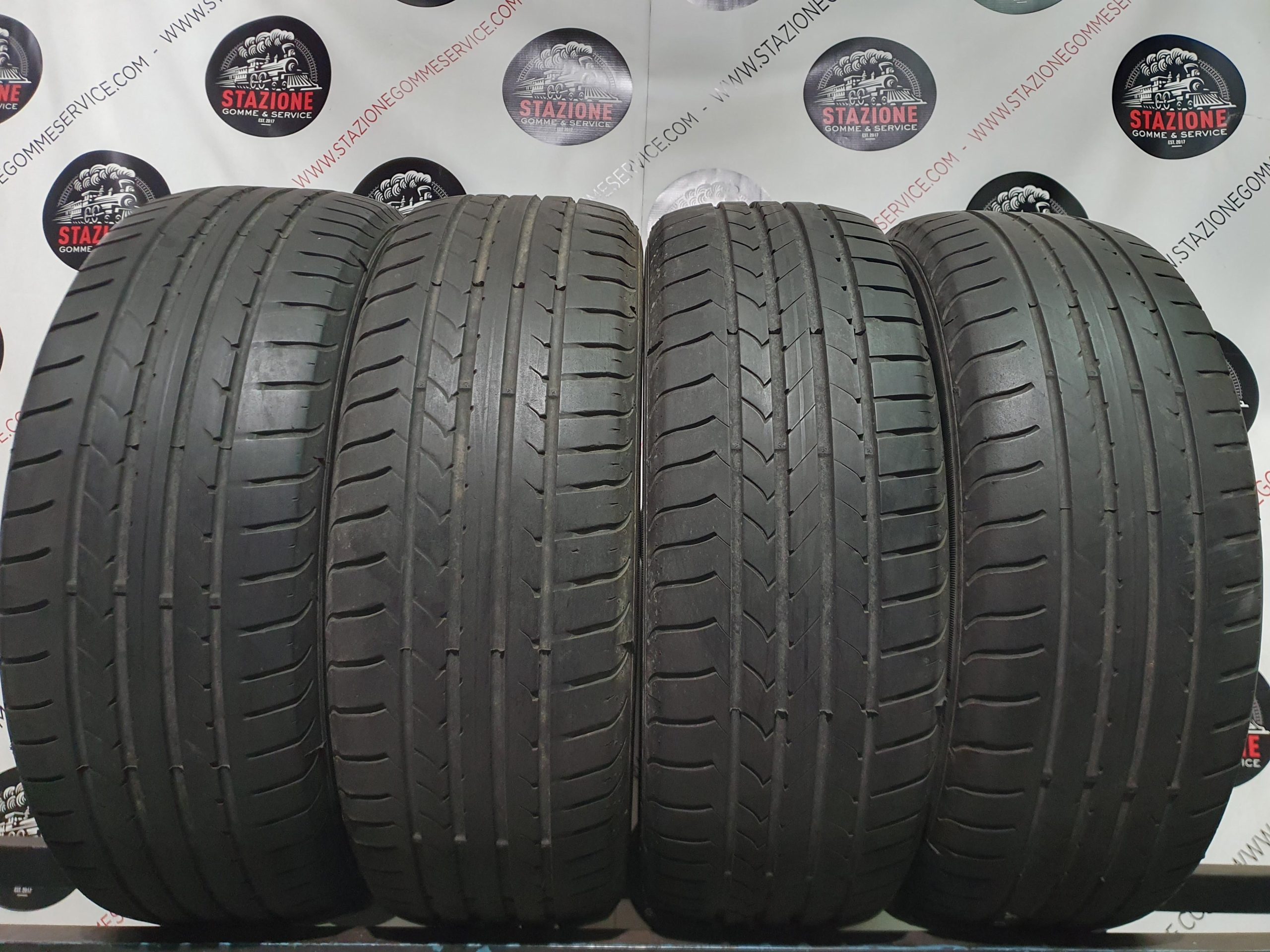 Pneumatico - 4 Gomme estive usate GOODYEAR 205/60 R16 Pneumatico - 4 Gomme estive usate GOODYEAR 205/60 R16