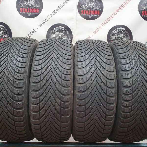 Pneumatico - 4 Gomme invernali usate PIRELLI 185/55 R15