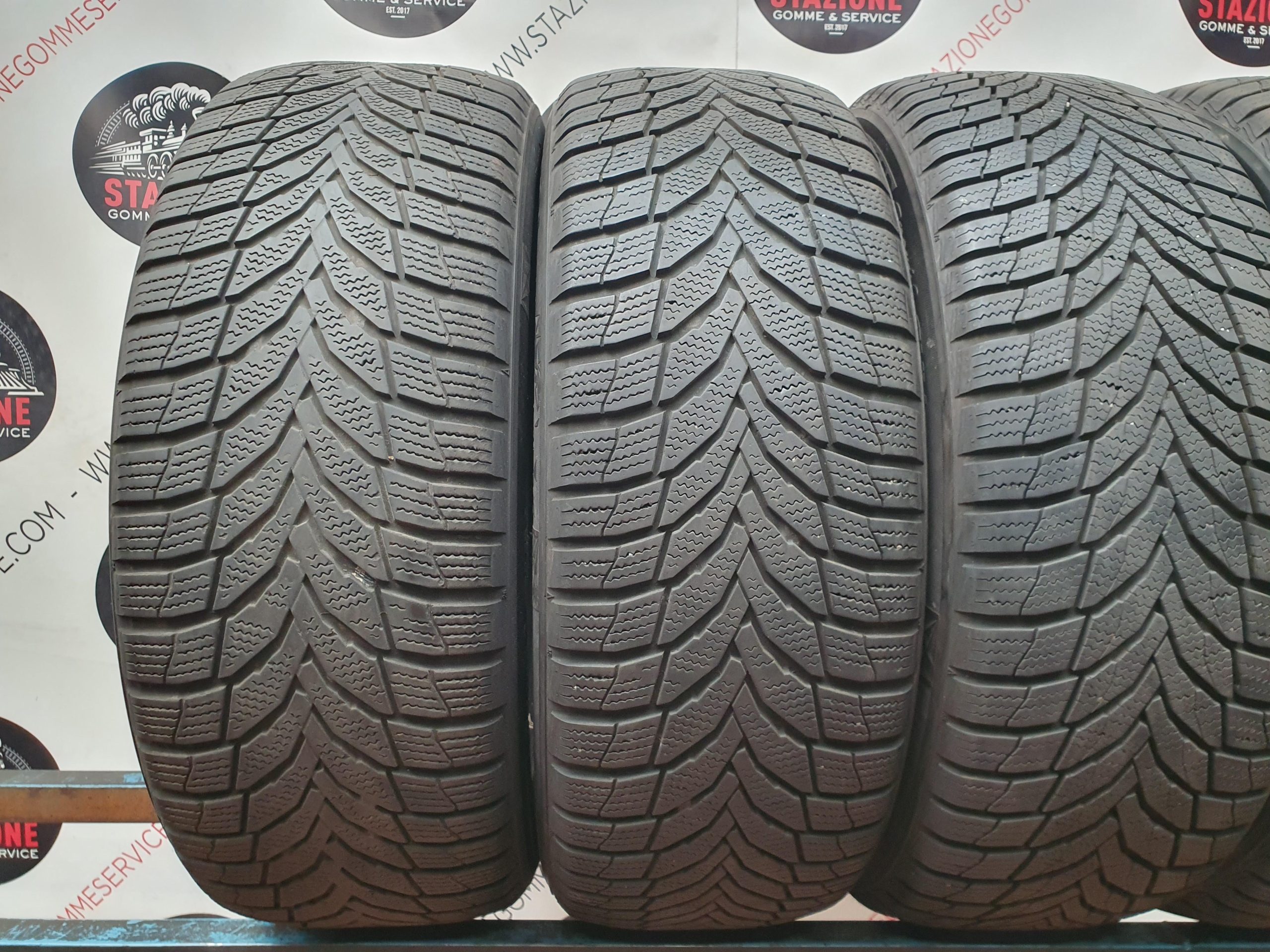 Pneumatico - 4 Gomme invernali usate NEXEN 225/55 R18 Pneumatico - 4 Gomme invernali usate NEXEN 225/55 R18