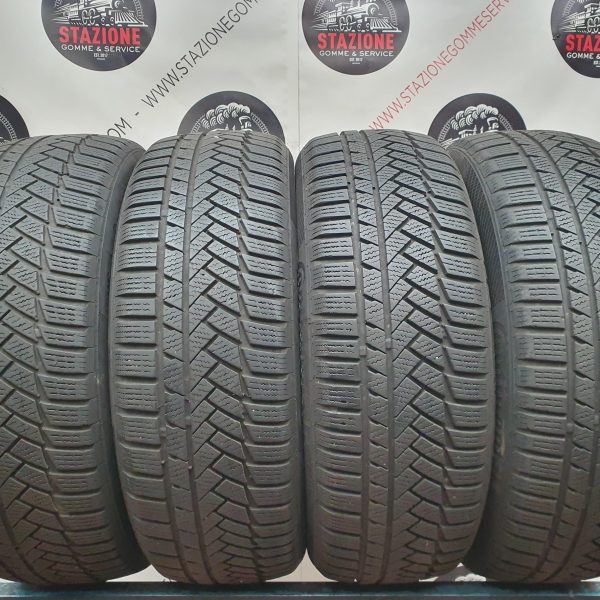 Pneumatico - 4 Gomme invernali usate CONTINENTAL 205/55 R17