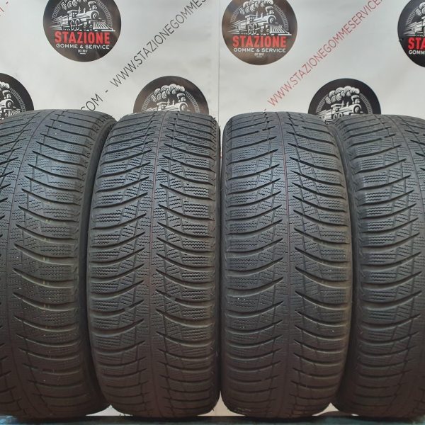 Pneumatico - 4 Gomme invernali usate BRIDGESTONE 205/55 R17