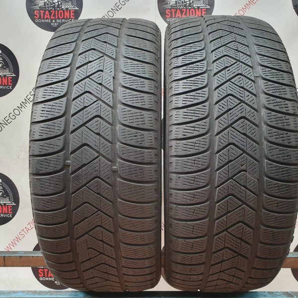 Pneumatico - 2 Gomme invernali usate PIRELLI 245/45 R20