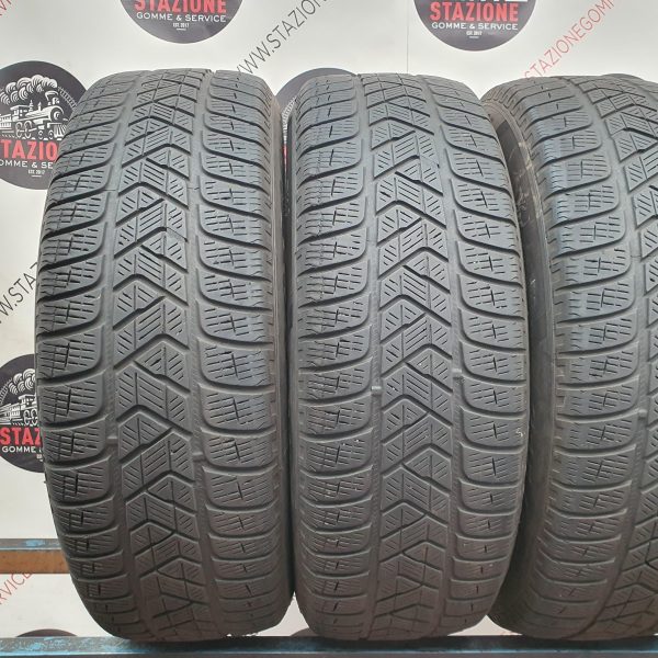 Pneumatico - 4 Gomme invernali usate PIRELLI 215/60 R17